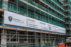 Cladding Remediation Scaffolding Banner Printing