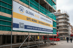 Construction Suppliers Scaffolding Banner Printing