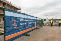 Construction Trades Mesh Banners