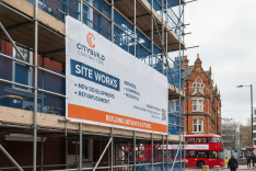 Construction Trades Scaffolding Banner Printing