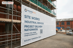 Industrial Engineers Scaffolding Banner Printing