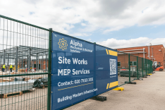 MEP Contractors Mesh Banners