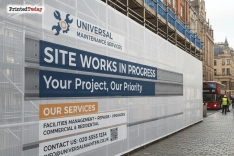 Maintenance Service Scaffolding Banner Printing