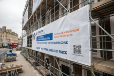 Refurbishment Contractors Scaffolding Banner Printing