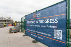 Scaffolding Company Mesh Banners