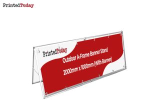 Builders Merchants Outdoor A-Frame Banner Stand 2000mm