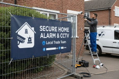 Alarm & CCTV Installers Banner Printing