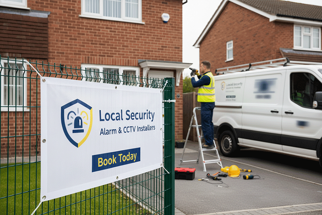 Alarm & CCTV Installers Marketing Printing