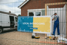 Bathroom Fitters Mesh Banners