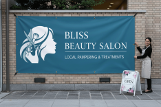 Beauty Salons Banner Printing