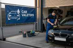 Car Valeters Banner Printing