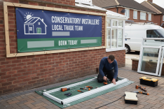 Conservatory Installers Banner Printing