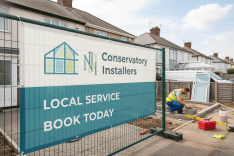 Conservatory Installers Mesh Banners