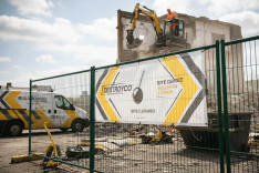 Demolition Contractors Mesh Banners