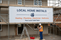 Domestic Installers Scaffold Banners