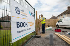 Fencing Contractors Mesh Banners