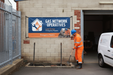 Gas Network Operatives Banner Printing