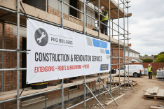 General Builders Scaffold Banners
