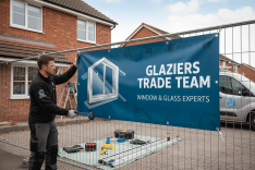 Glaziers Banner Printing
