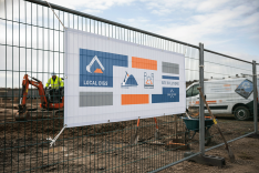 Groundworks Contractors Mesh Banners