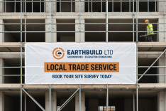 Groundworks Contractors Scaffold Banners