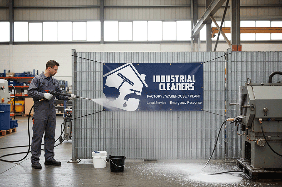 Industrial Cleaners Marketing Printing