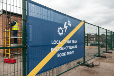 Industrial Engineering Mesh Banners