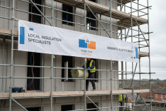 Insulation Installers Scaffold Banners