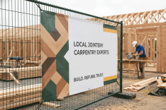 Joiners & Carpenters Mesh Banners