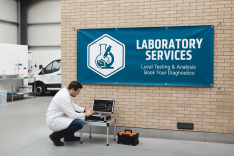 Lab Technicians Banner Printing
