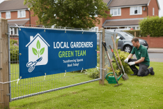 Landscapers & Gardeners Banner Printing