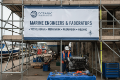 Marine Engineers Scaffold Banners