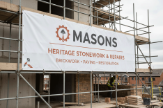 Masons Scaffold Banners