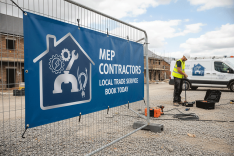 MEP Contractors Banner Printing