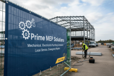 MEP Contractors Mesh Banners