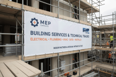 MEP Contractors Scaffold Banners