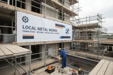 Metal Workers Scaffold Banners
