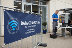 Network Engineers Banner Printing