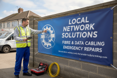 Network jointers Banner Printing