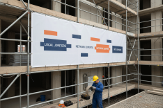 Network jointers Scaffold Banners