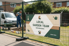Outdoor, Garden & Groundworks Mesh Banners