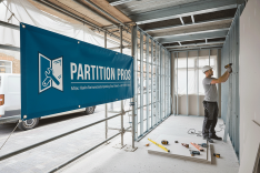 Partition Installers Banner Printing