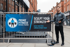 Personal Trainers Banner Printing
