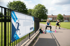 Personal Trainers Mesh Banners