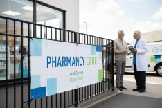 Pharmacy Technicians Mesh Banners