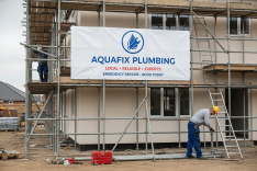 Plumbers Scaffold Banners