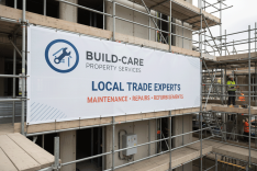 Property Maintenance Contractors Scaffold Banners