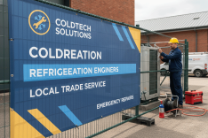 Refrigeration Engineers Mesh Banners