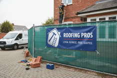 Roofers Banner Printing