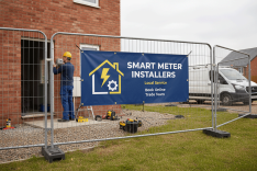 Smart Meter Installers Banner Printing